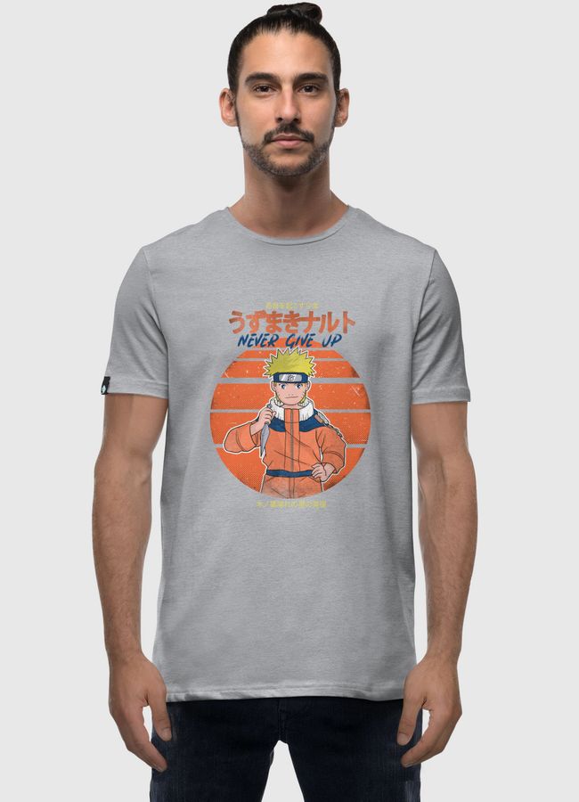 naruto never give up - Men Premium T-Shirt