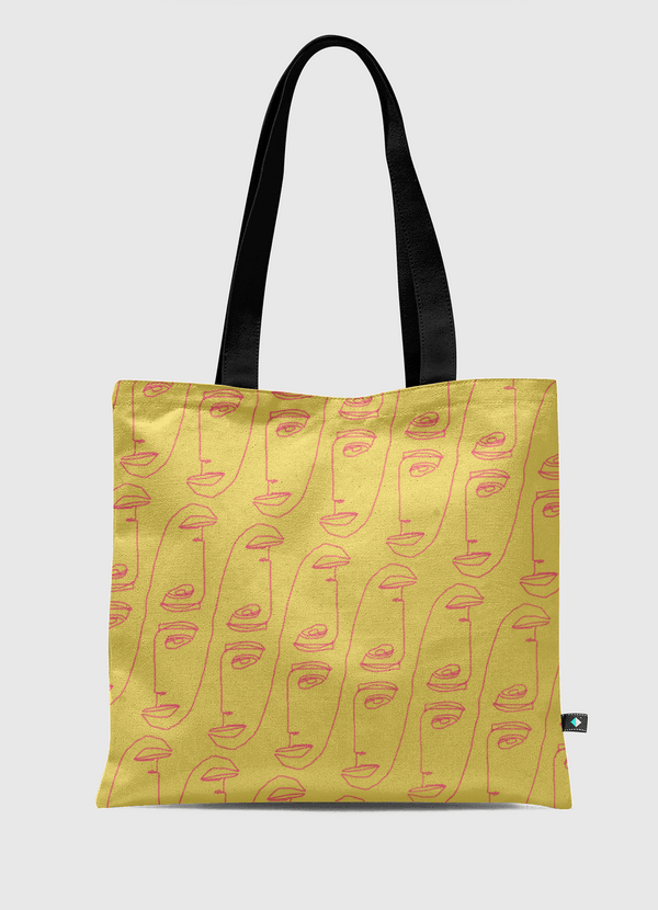 Your faces, or mine? Tote Bag