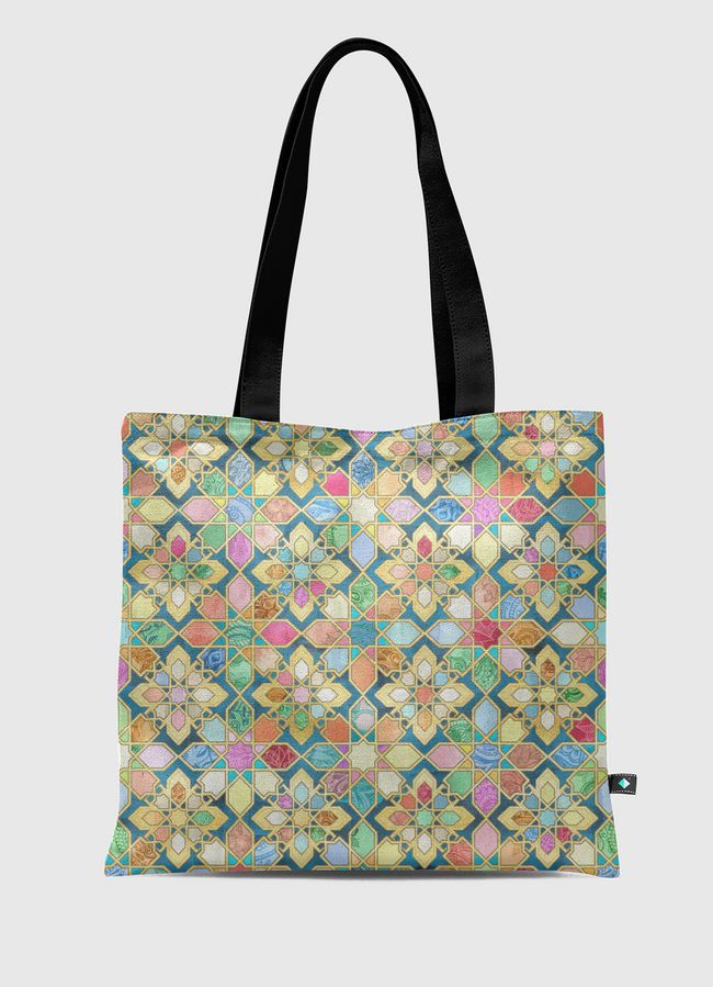 Jewel Colored Tiles - Tote Bag