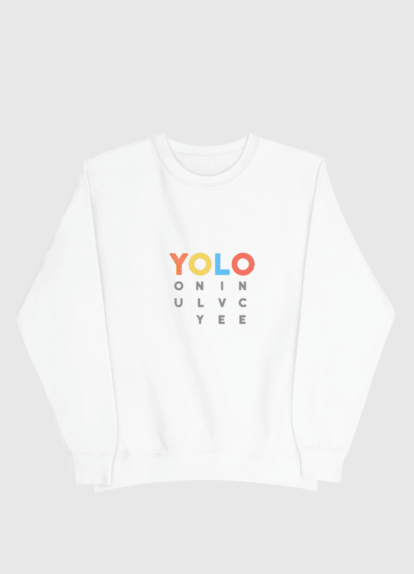 YOLO Men Sweatshirt