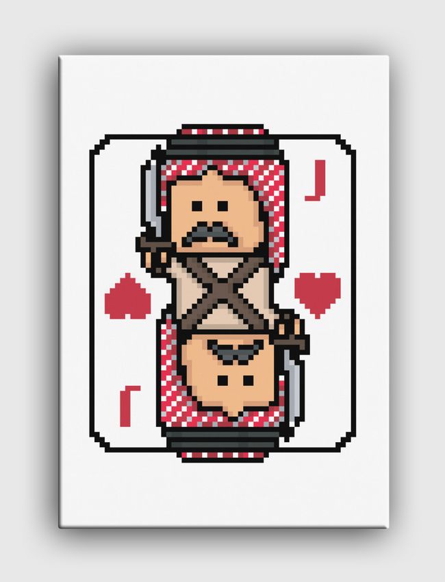 Jack of Hearts - Canvas